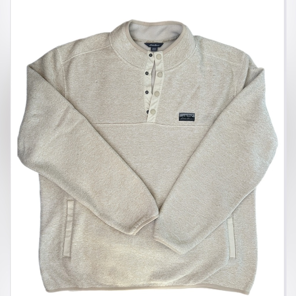 Eddie Bauer, Henley pullover. Size XL.